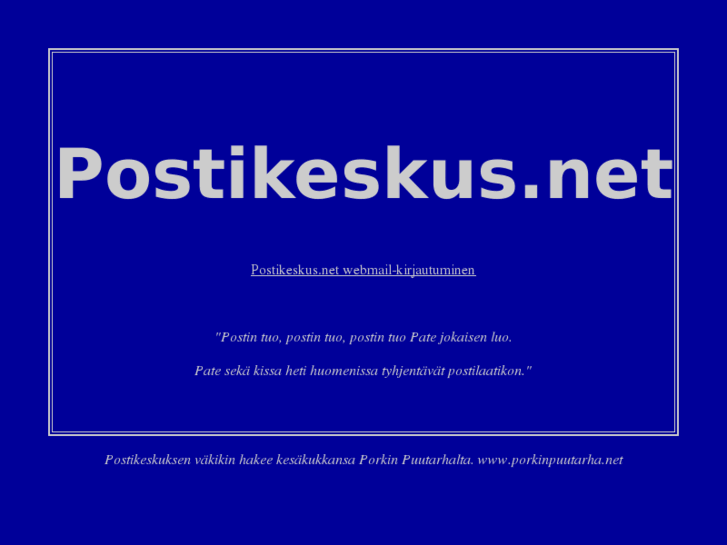 www.postikeskus.net