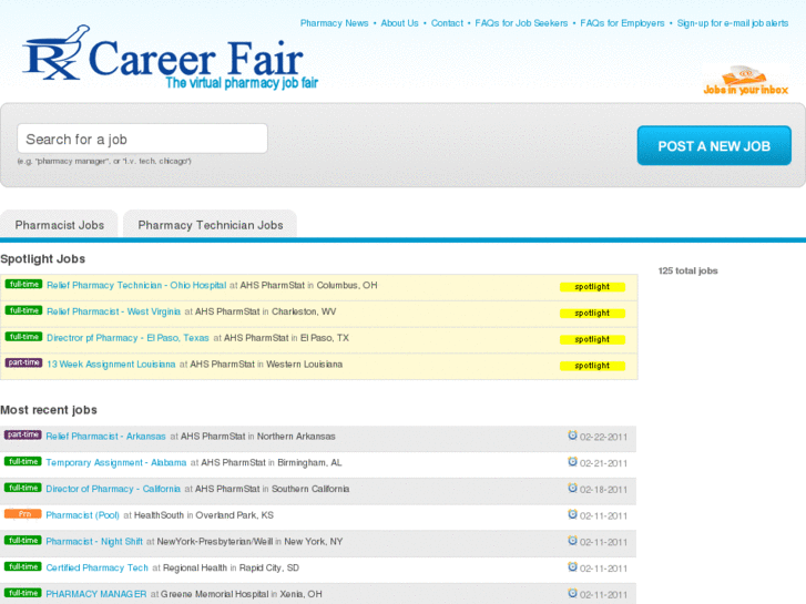 www.rxcareerfair.com