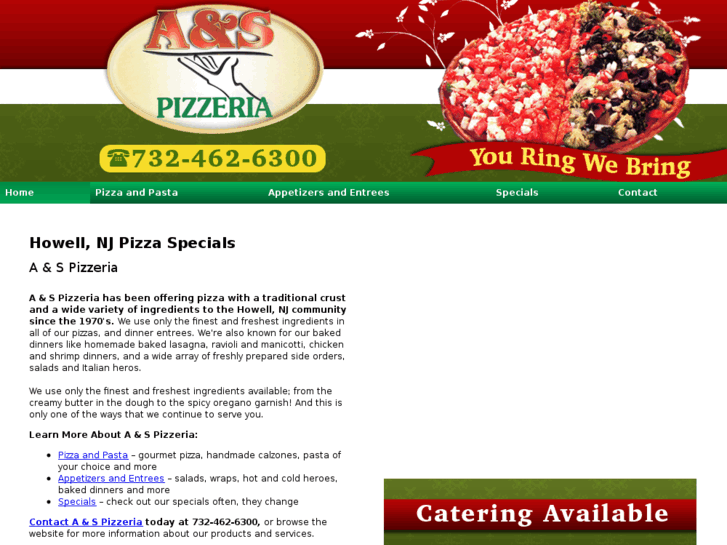 www.aandspizzahowell.com