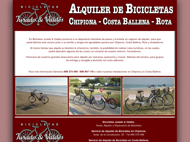 www.bicicletasdealquiler.com