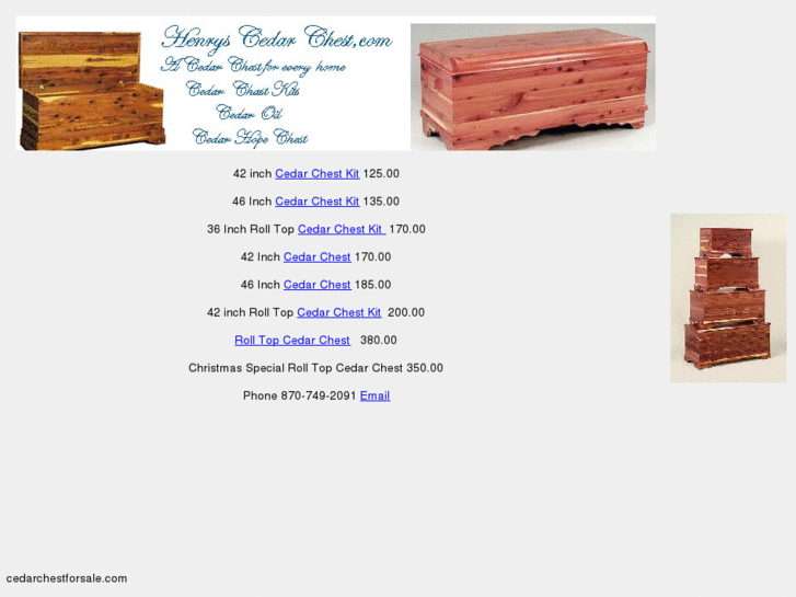 www.cedarchestforsale.com