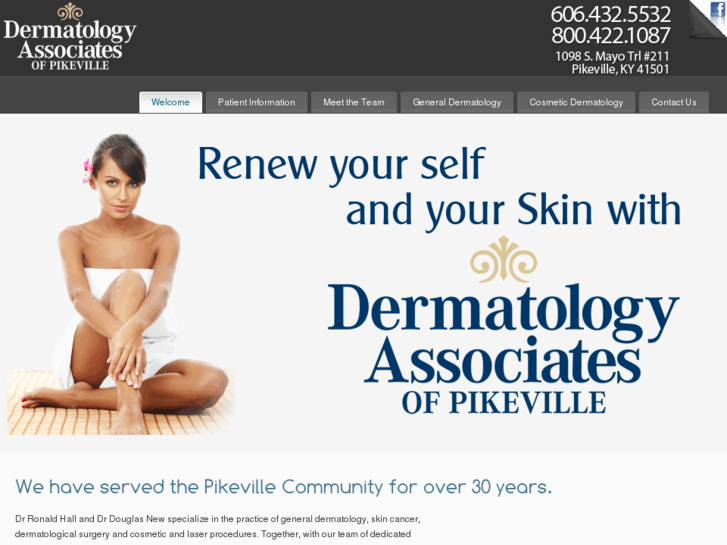 www.dermatologyassociatespikeville.com