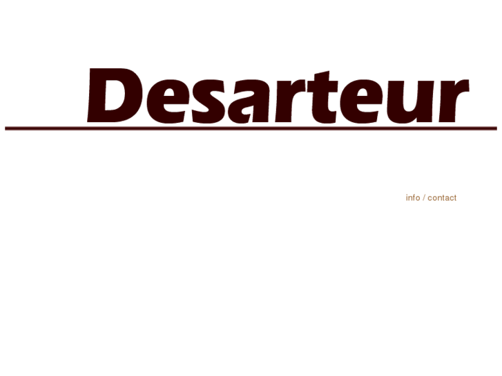 www.desarteur.info