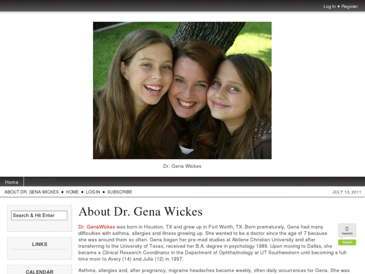 www.drgenawickes.com