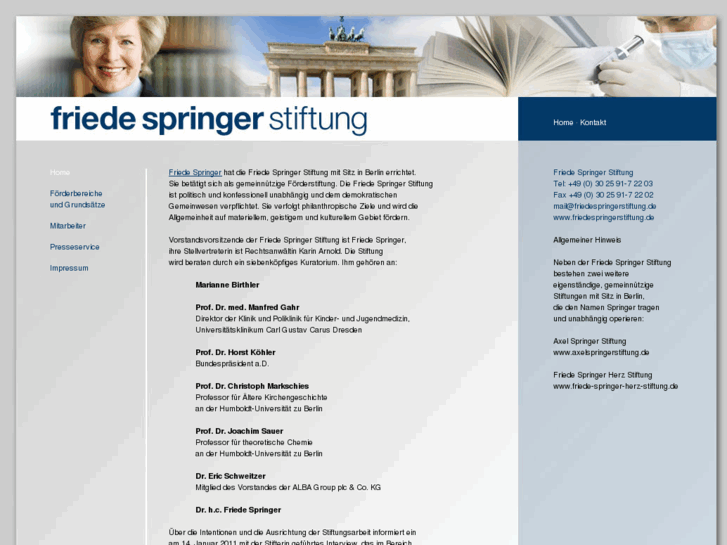 www.friede-springer-stiftung.com