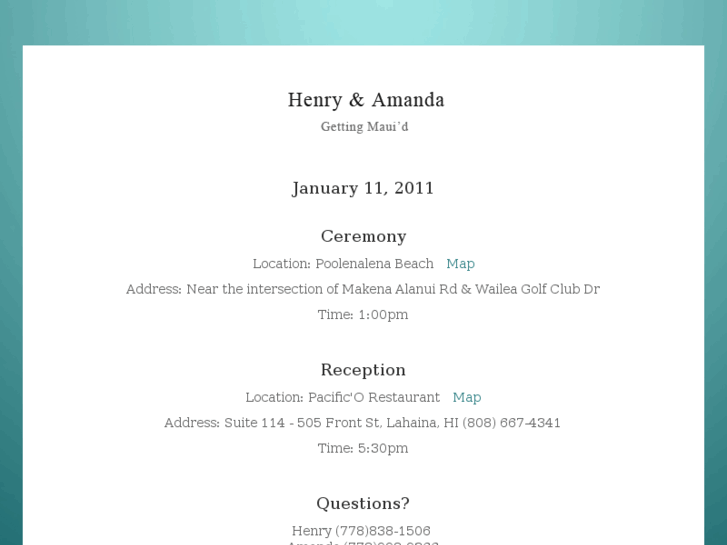 www.henryandamanda.com