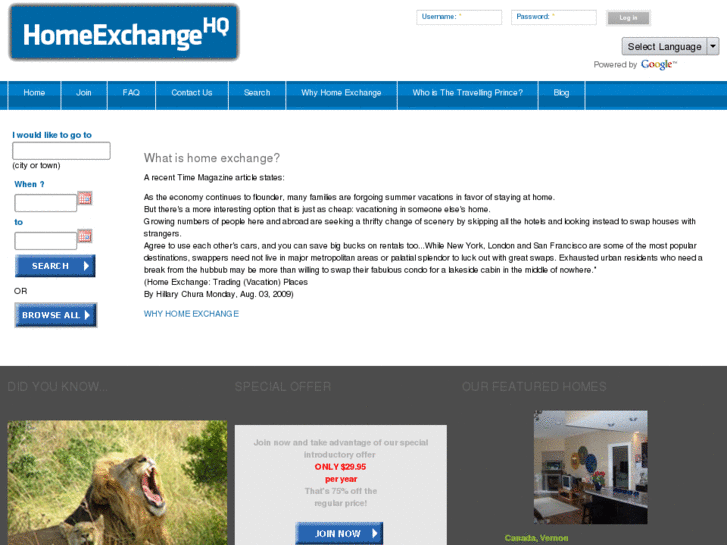 www.homeexchangehq.com