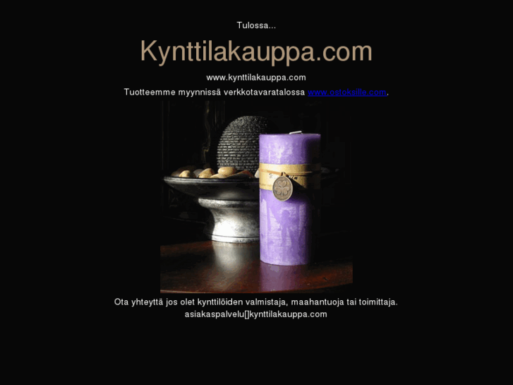 www.kynttilakauppa.com