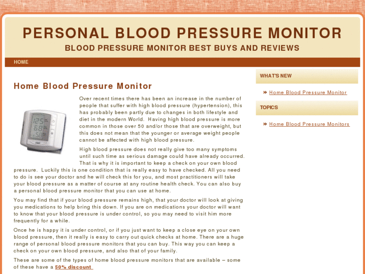 www.personalbloodpressuremonitor.com