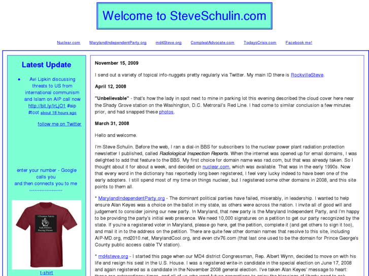 www.steveschulin.com