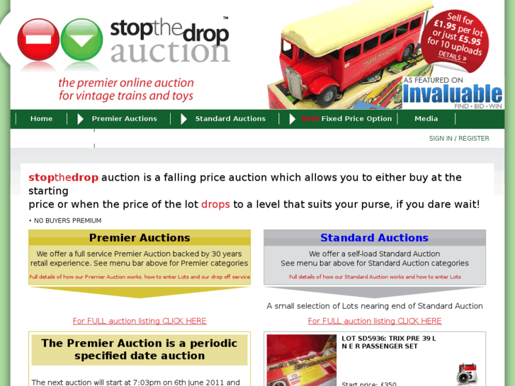 www.stopthedropauction.com