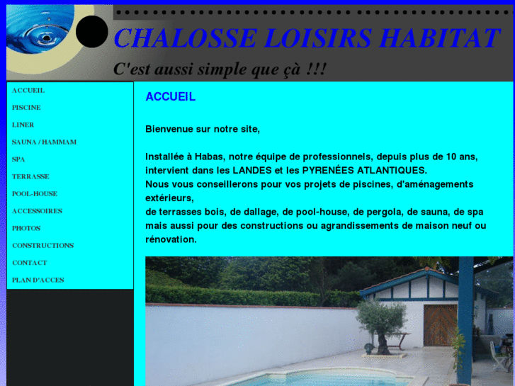 www.chalosse-loisirs-habitat.com