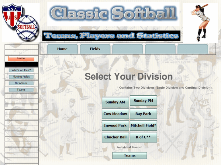 www.classicsoftballteams.com