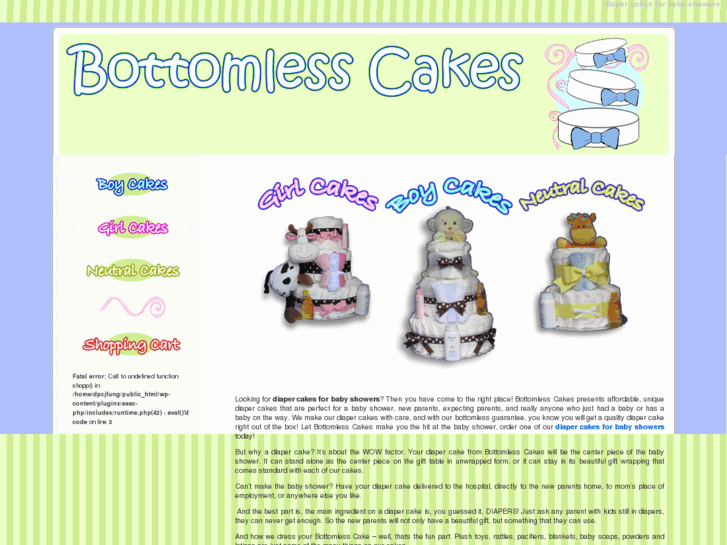 www.diapercakesforbabyshowers.com