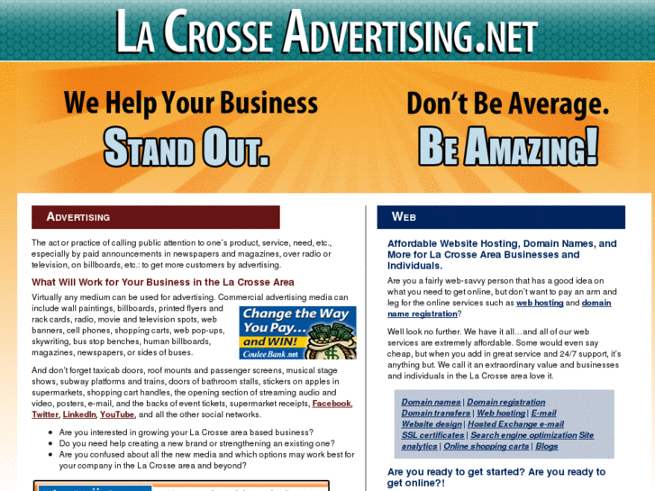 www.lacrosseadvertising.biz