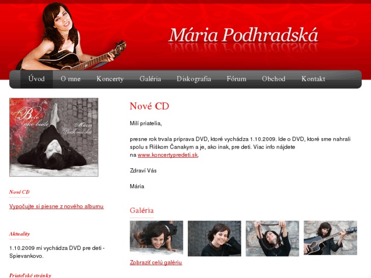 www.mariapodhradska.sk