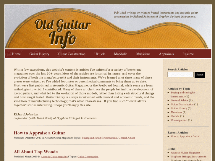 www.oldguitarinfo.com