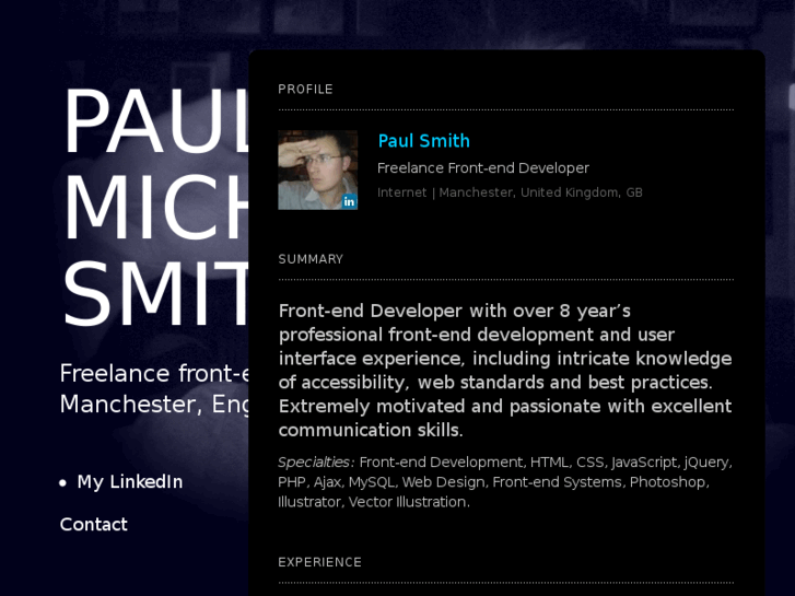 www.paulmichaelsmith.com