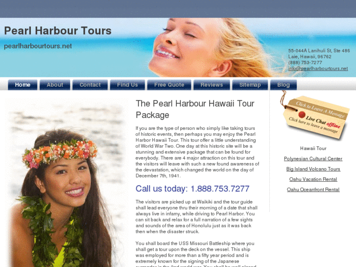 www.pearlharbourtours.net