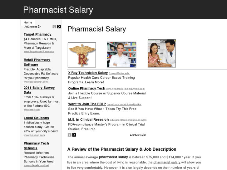 www.pharmacist-salary.com