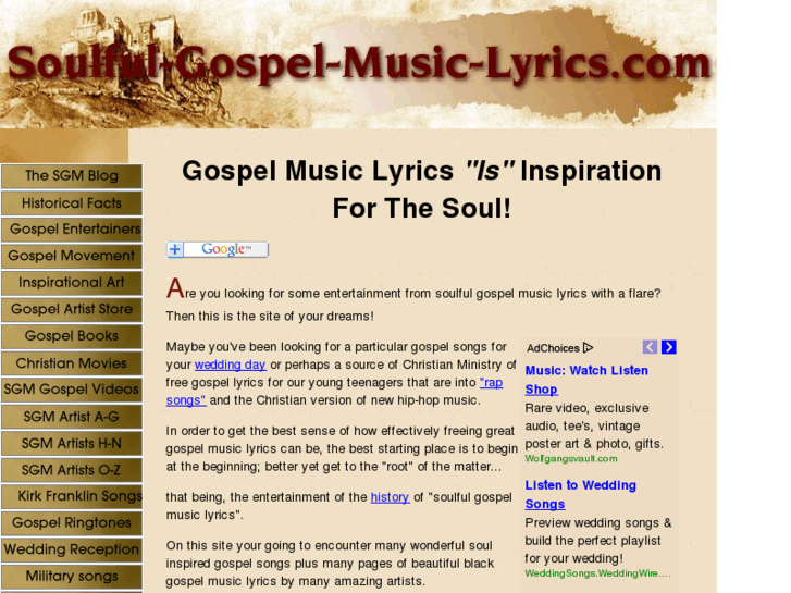 www.soulful-gospel-music-lyrics.com