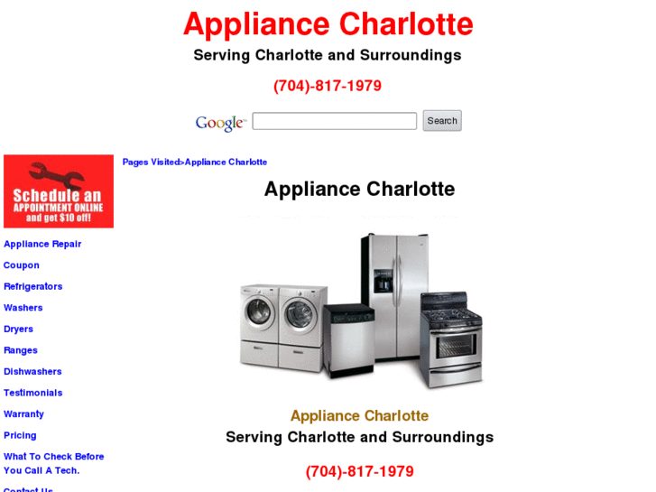 www.appliancecharlotte.com