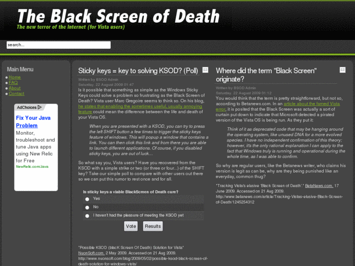 www.blackscreenofdeath.com