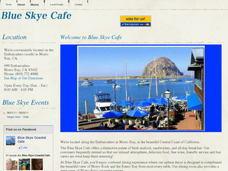 www.blueskyecafe.com