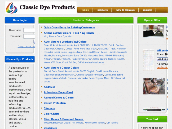 www.classicdyeproducts.com