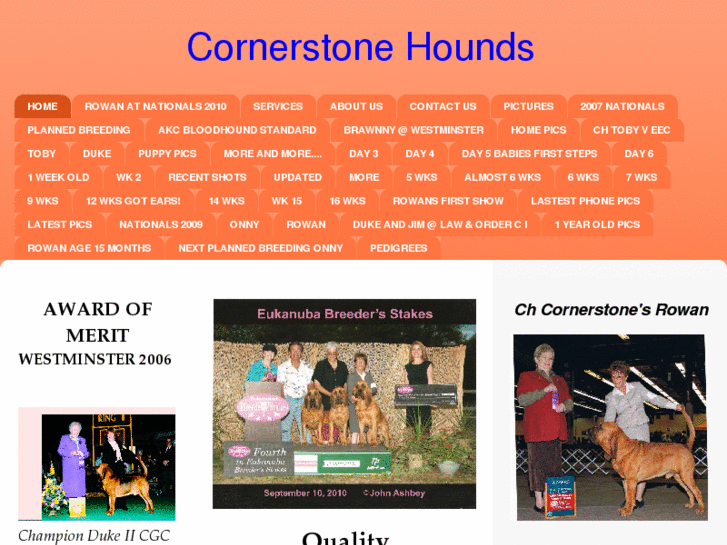 www.cornerstonehounds.com