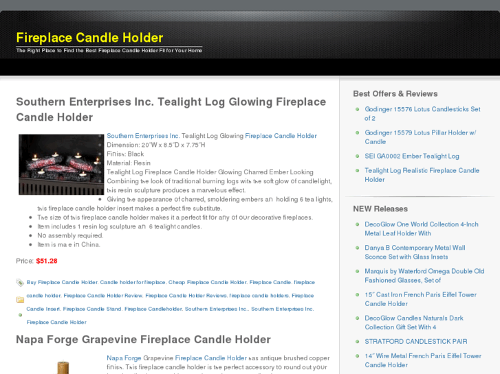 www.fireplacecandleholder.net