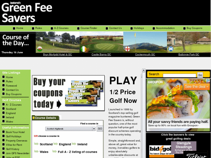 www.greenfeesavers.info