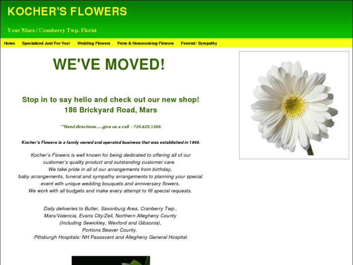 www.kochersflowers.com