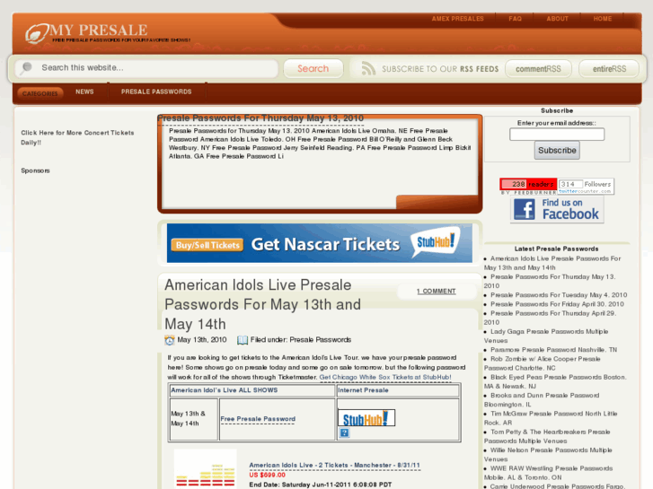 www.mypresale.com
