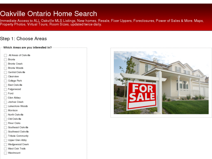 www.oakvillehomesforsale.info