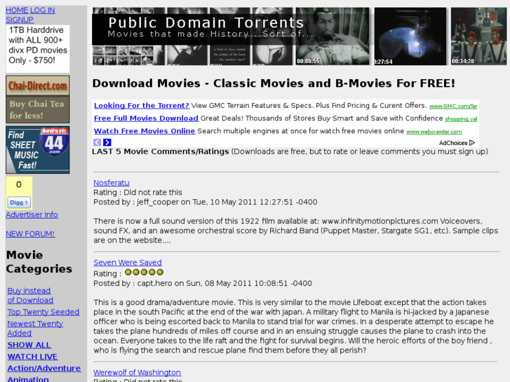 www.publicdomaintorrents.com