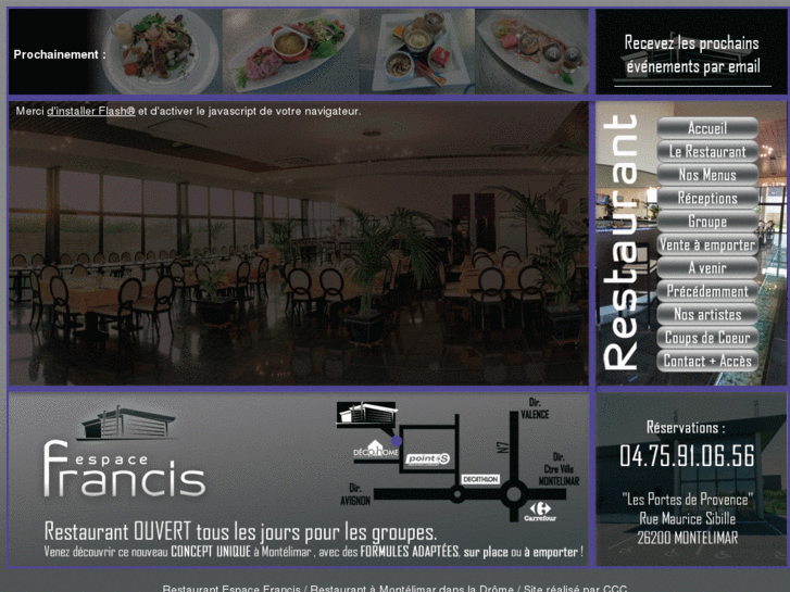 www.restaurant-espace-francis.com