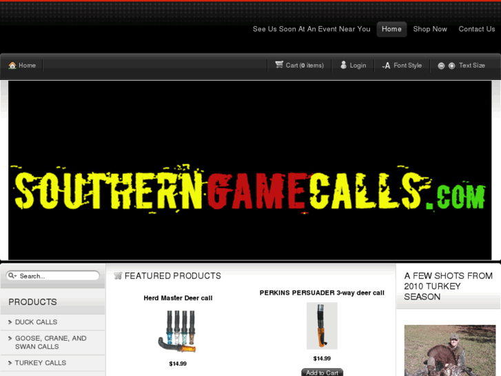 www.southerngamecalls.com