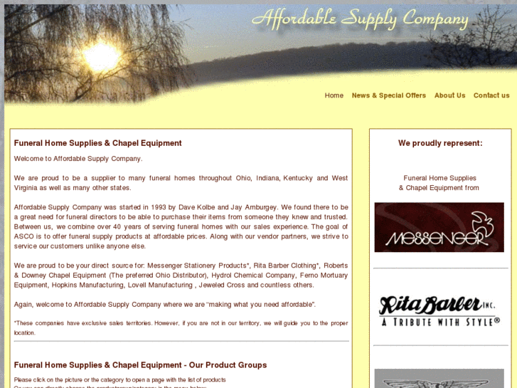 www.affordablefuneralsupplies.com