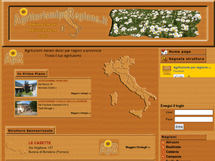 www.agriturismiperegione.it