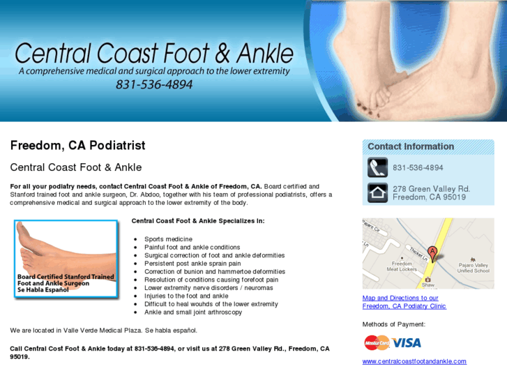 www.centralcoastpodiatry.com