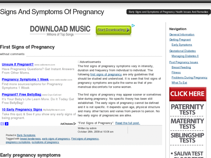 www.diagnosepregnancysymptoms.com