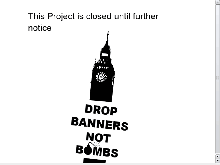 www.dropbannersnotbombs.org