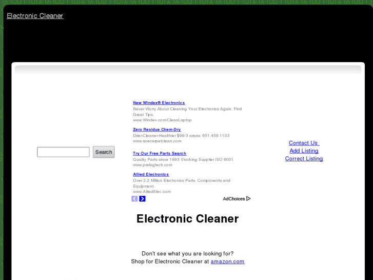 www.electroniccleaner.com