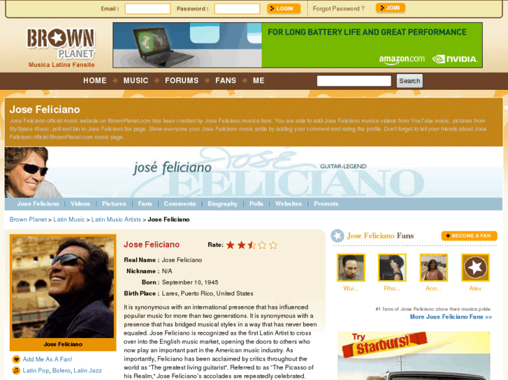 www.fantasticfeliciano.com