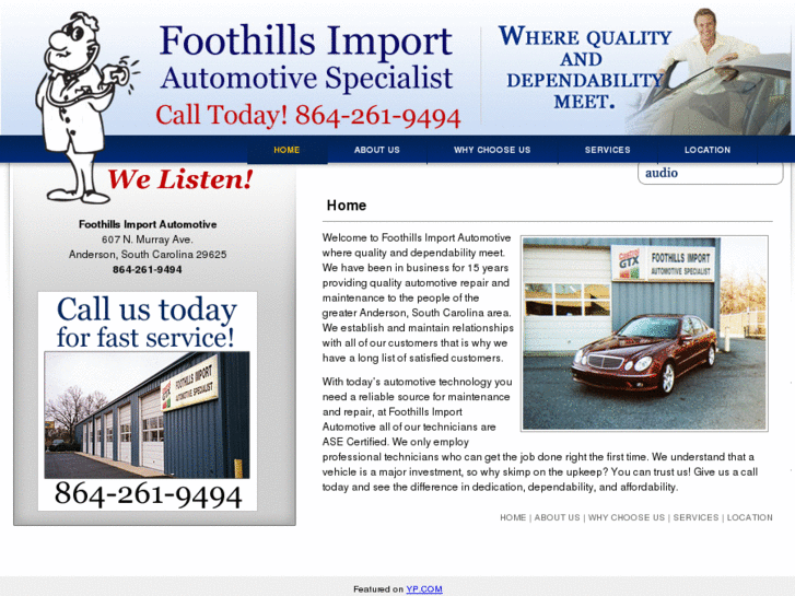 www.foothillsautorepair.com