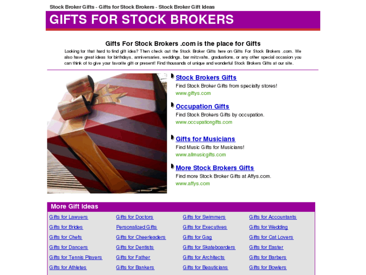 www.giftsforstockbrokers.com