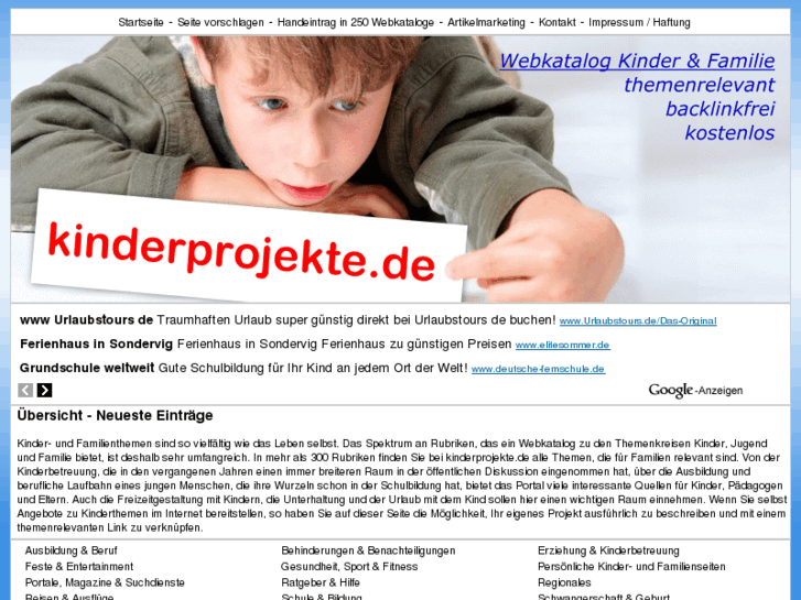 www.kinderprojekte.de