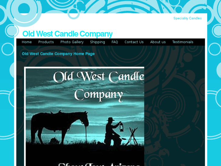 www.oldwestcandlecompany.com