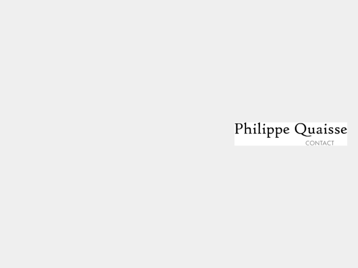 www.philippequaisse.com